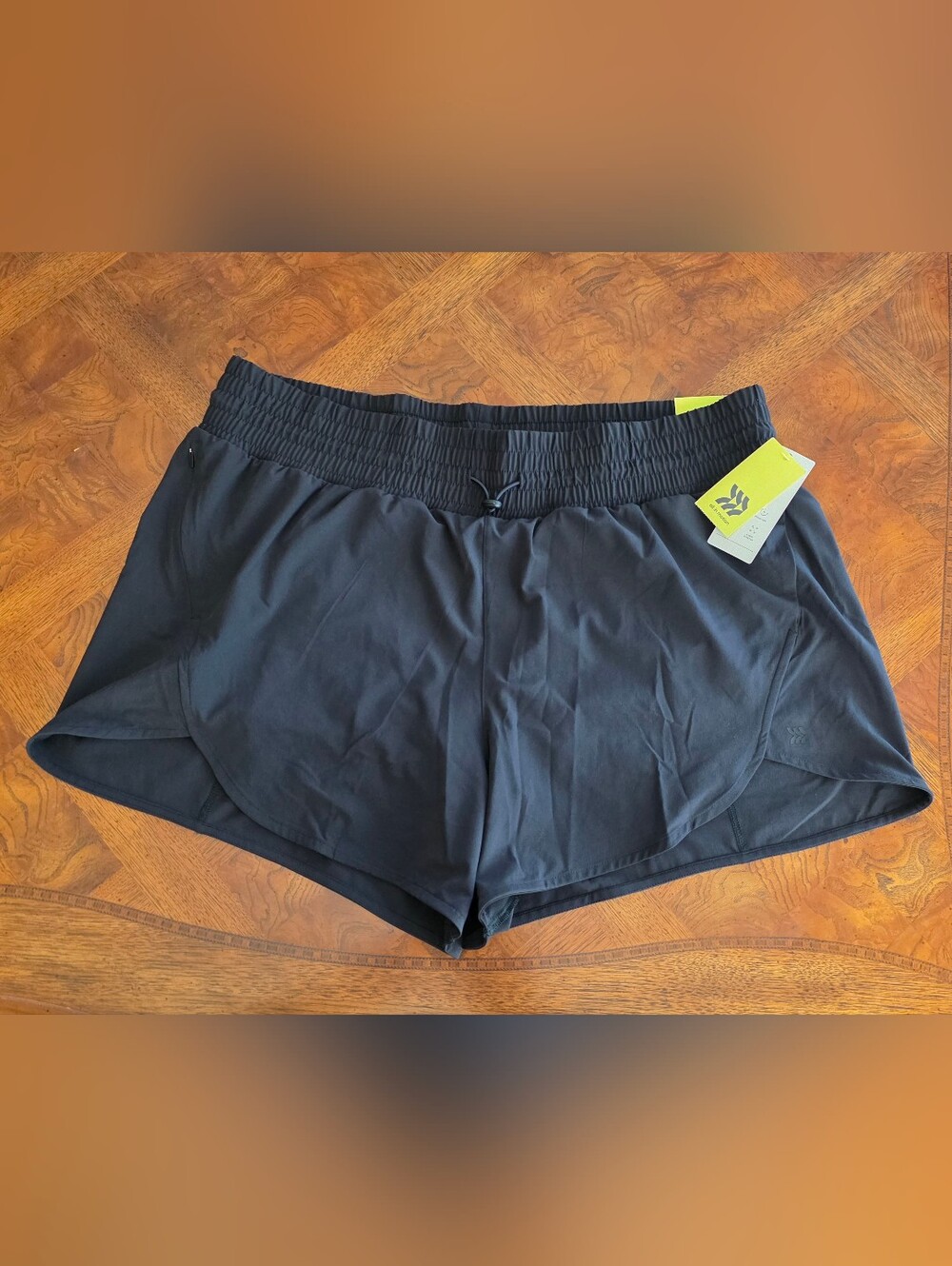 All In Motion HR Flex Shorts Quick-Dry BLACK - Size XXL - NEW